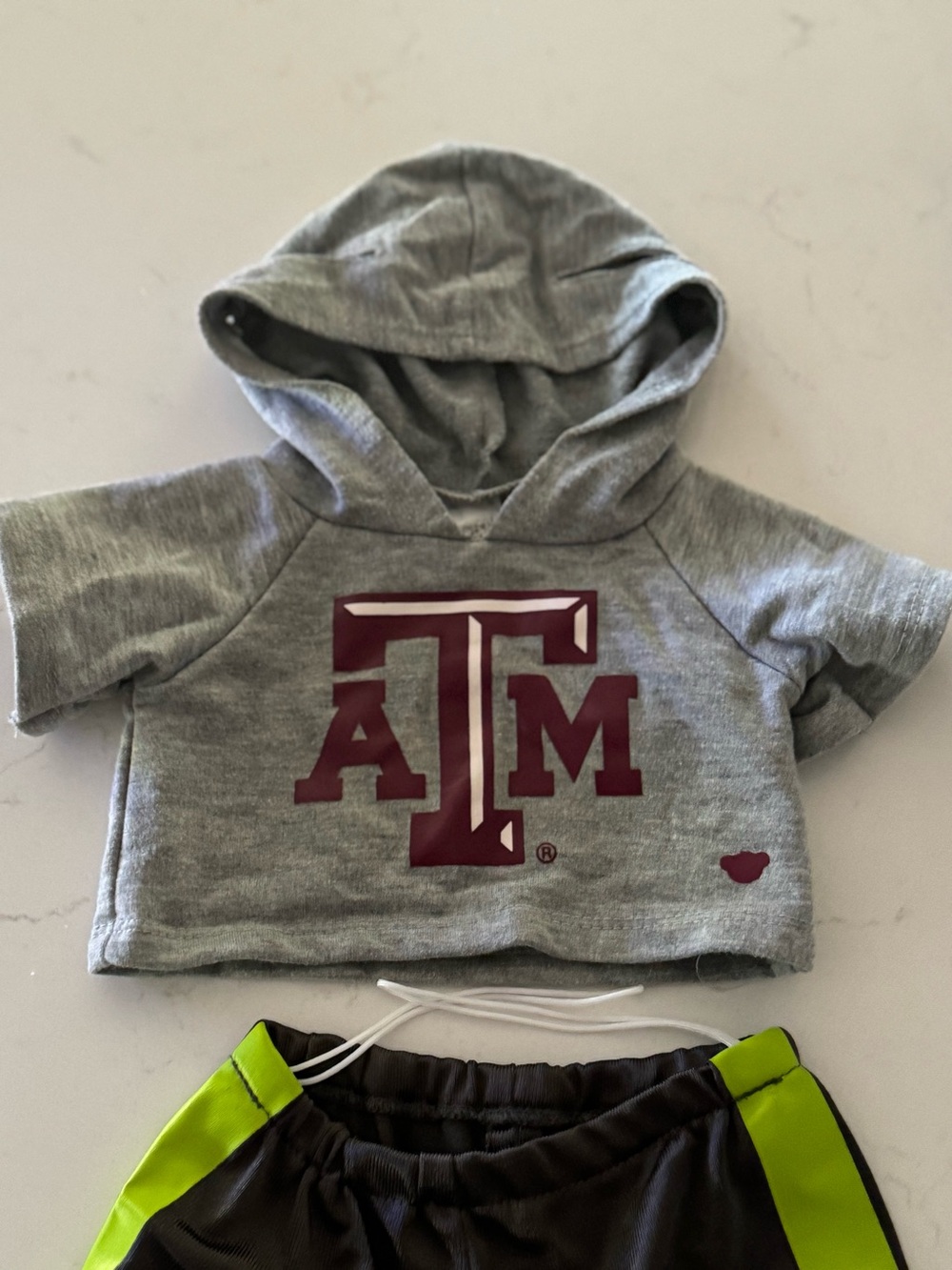 Build-A-Bear 🐻 Gray Hoodie Logo